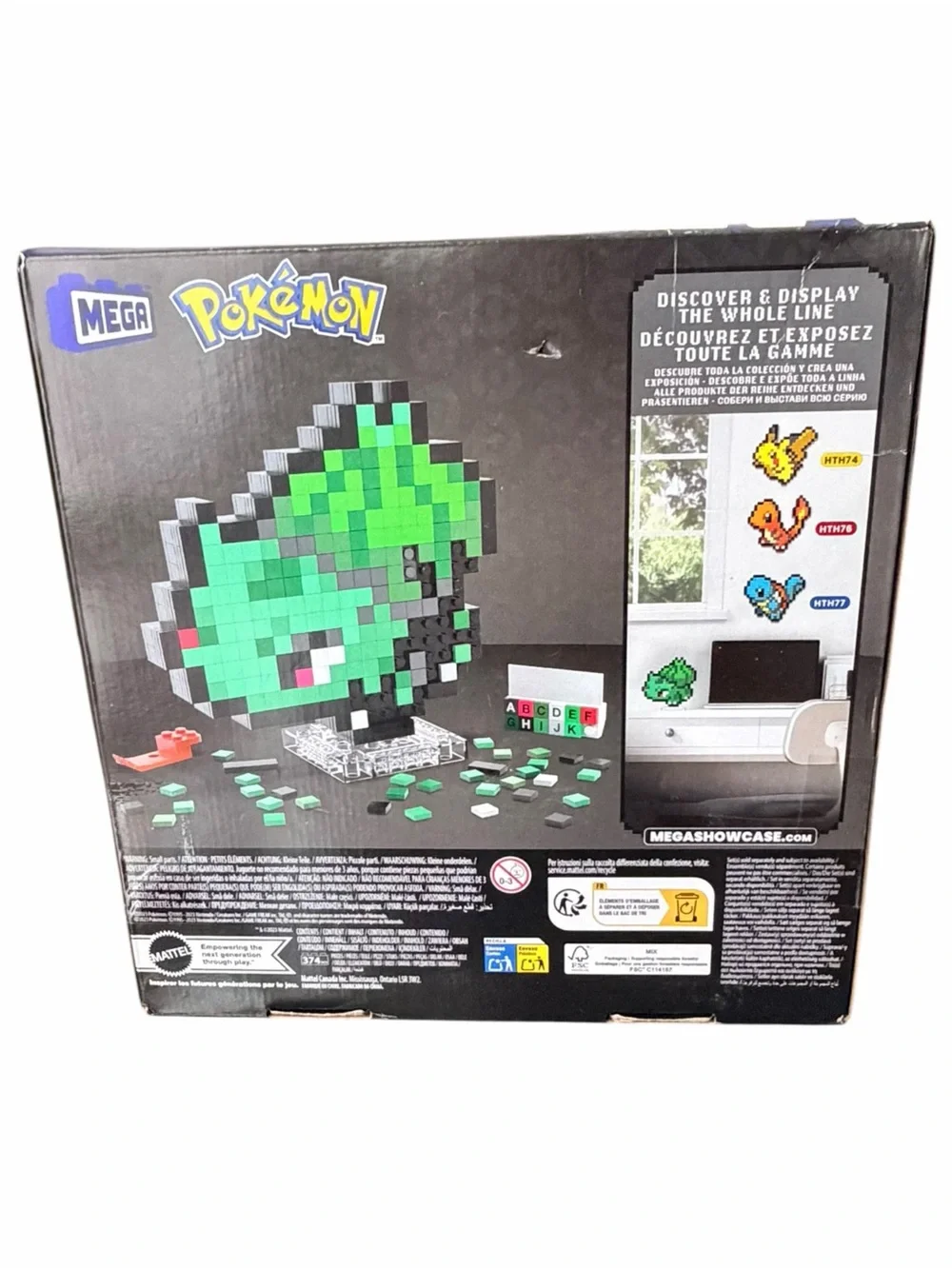 Pokemon Pixel Bulbasaur Figure - Picture 4 of 4